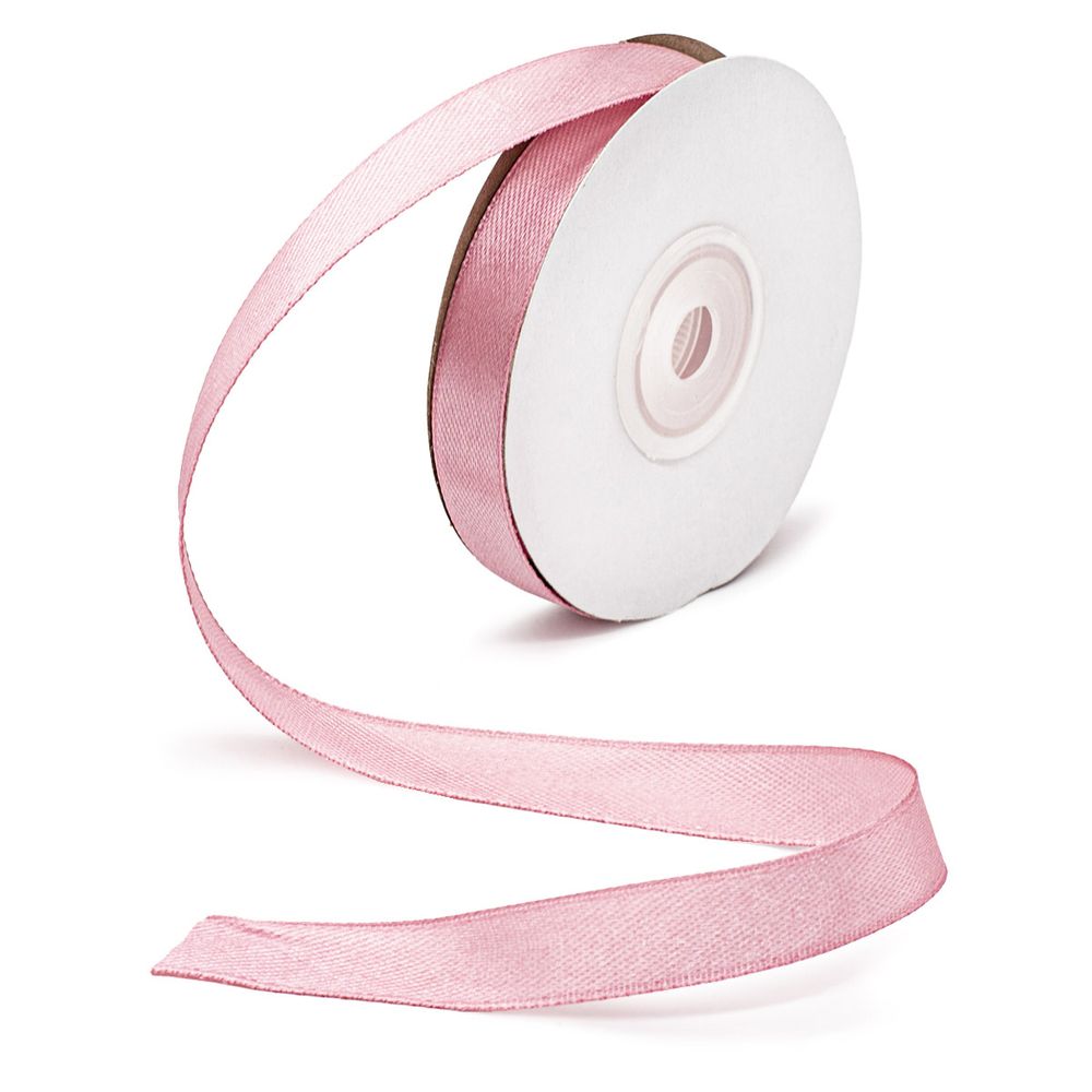 Лента атласная 1-сторонняя 12.0 мм / 27.4±2 метров, 6047 гр.розовый 8044 / пыльно-розовый 020, Globus
