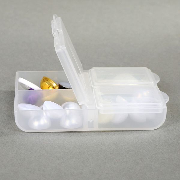 Контейнер для мелочей 6.4x4.4x1.8 см цв. в ассортименте