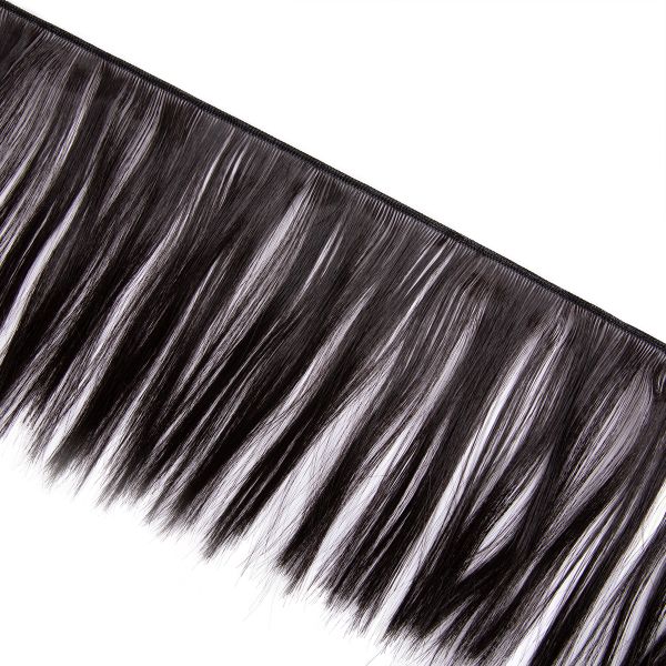 Трессы для кукол 15 см, 100 см, 25 г, 07 т. шоколадный, HobbyBe HAR-7