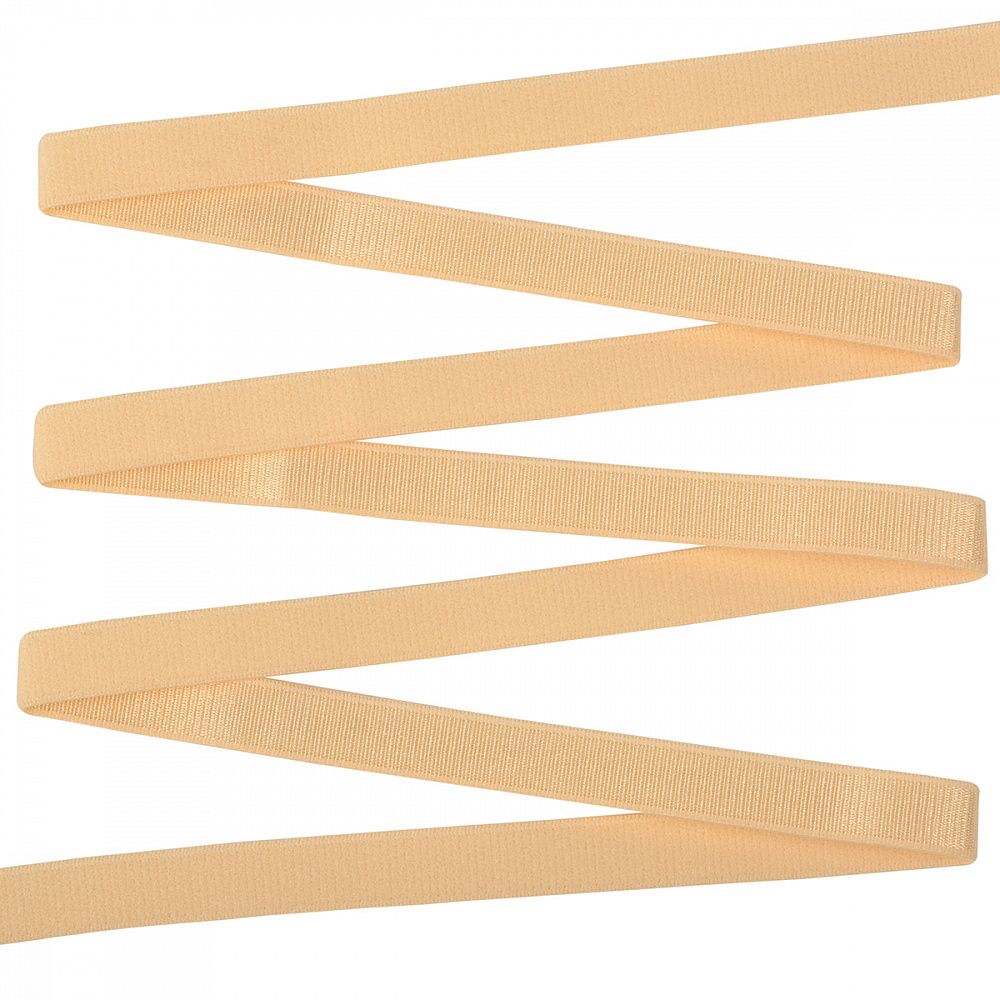 Резинка бельевая (бретелечная) 10.0 мм / 50 метров, RBB05 бежевый песочный S180