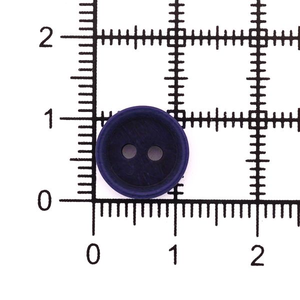 Пуговицы 2 прокола 18L=11 мм, col.03 т. синий, 72 шт, CN2847