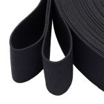 Резинка вязаная 25.0 мм / 25 метров, ТВ-25, черный