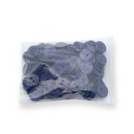 Пуговицы 2 прокола 18L, 11 мм, (Blue2 (синий2)), NE74, 144 шт