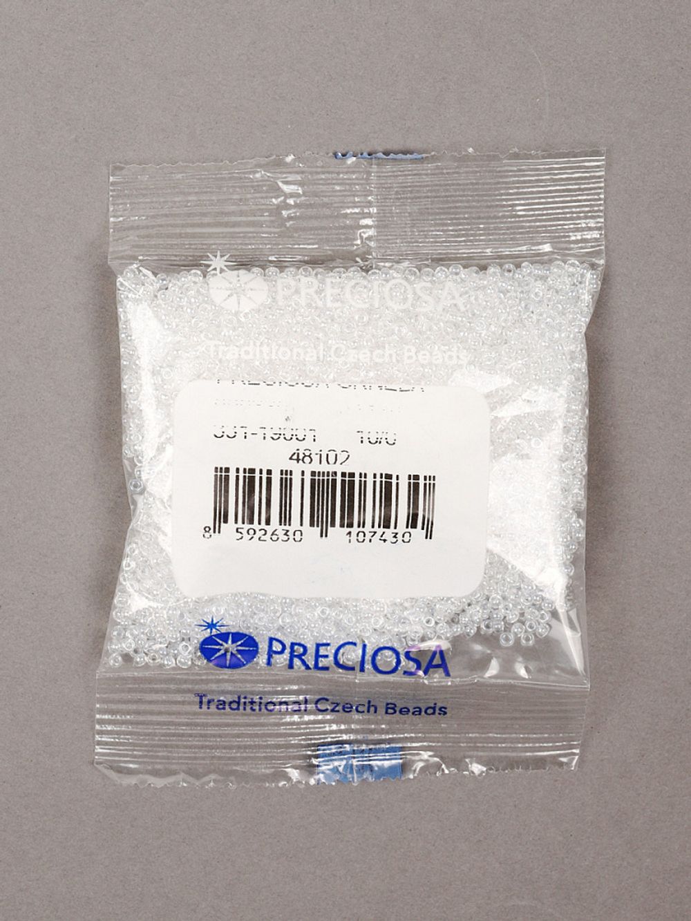 Бисер Preciosa 10/0 (2.3 мм), 50 г, SHELL цв. 48102 / 331-19001