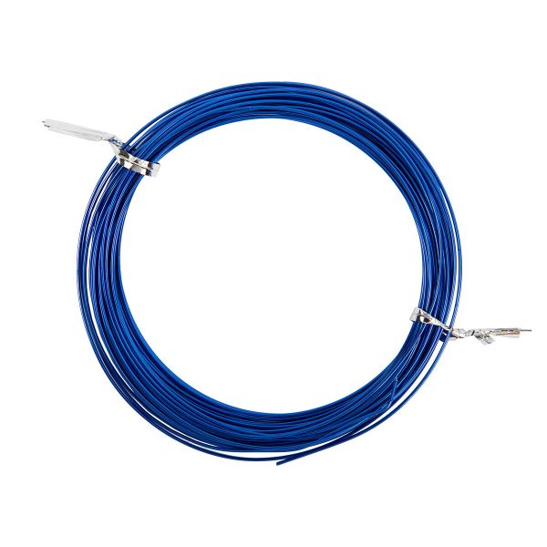 Проволока для плетения ⌀1 мм,±0.5 м, 09 синий, Промысел MM-002