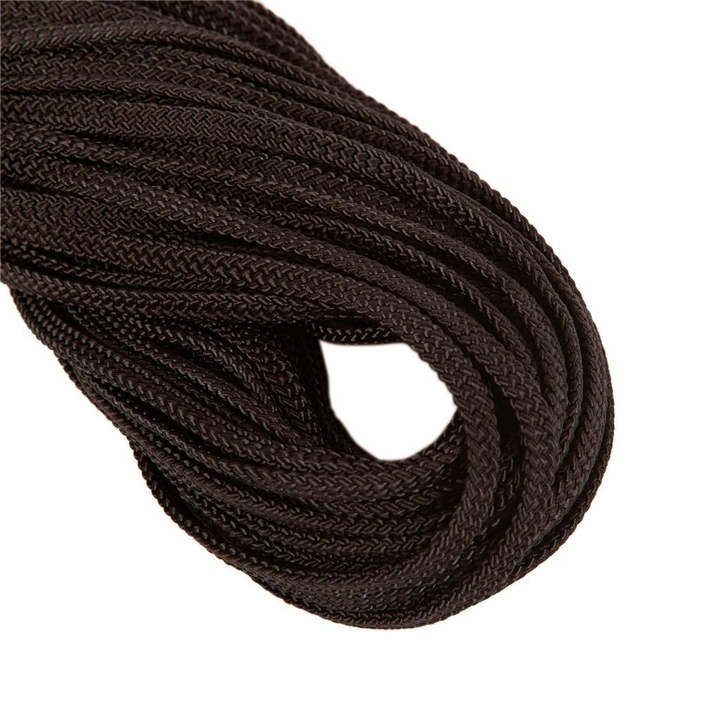 Шнур плоский п/а ⌀5.5 мм, 50 м, коричневый, Gamma 1с19