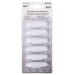 Булавки английские пластик 36 мм, 6 шт, 03 белый, Blitz BUD-006