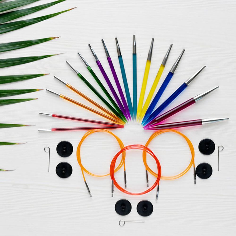 Набор съемных спиц Knit Pro Trendz Deluxe Set 8 видов спиц в наборе, 50618