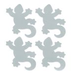 Набор светоотражающих наклеек на одежду Ящерицы