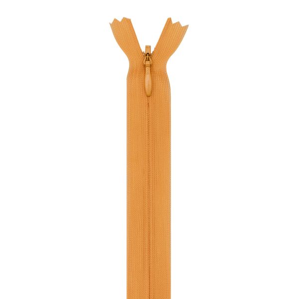 Молния потайная (скрытая) Т3 (3 мм) 1 зам., н/раз., 50 см, золото, 31285 / 50, 10 шт