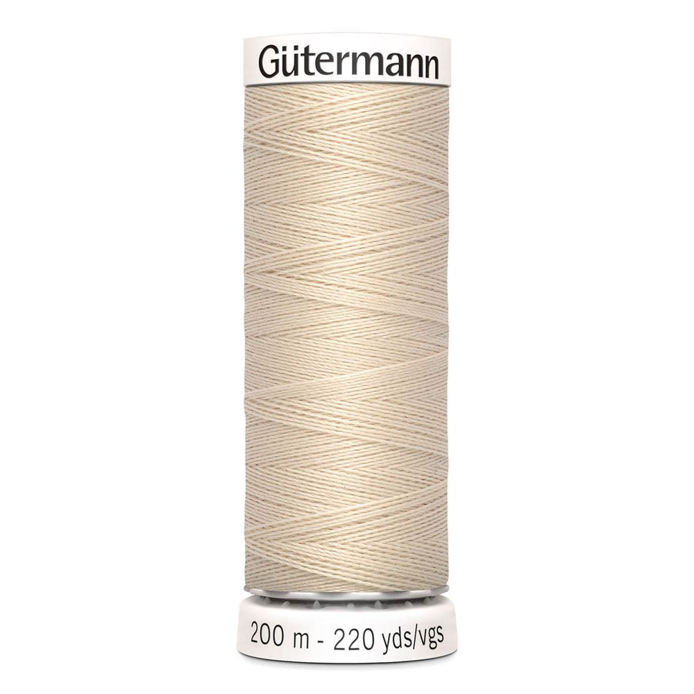 Нитки универсальные Gutermann Sew-all 100 (200 метров), 5 кат. | 169 пломбир