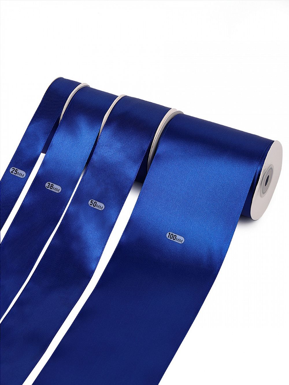 Лента атласная 1-сторонняя 25.0 мм / 22.5±1 метра, 4329 василек, Magic4Hobby