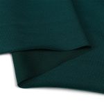 Футер 2-нитка петля гладкокрашеный, 230 г/м², 74% х/б, 21% п/э, 5% эласт, 180 см, цв. зеленый опал, 6м /TOS/