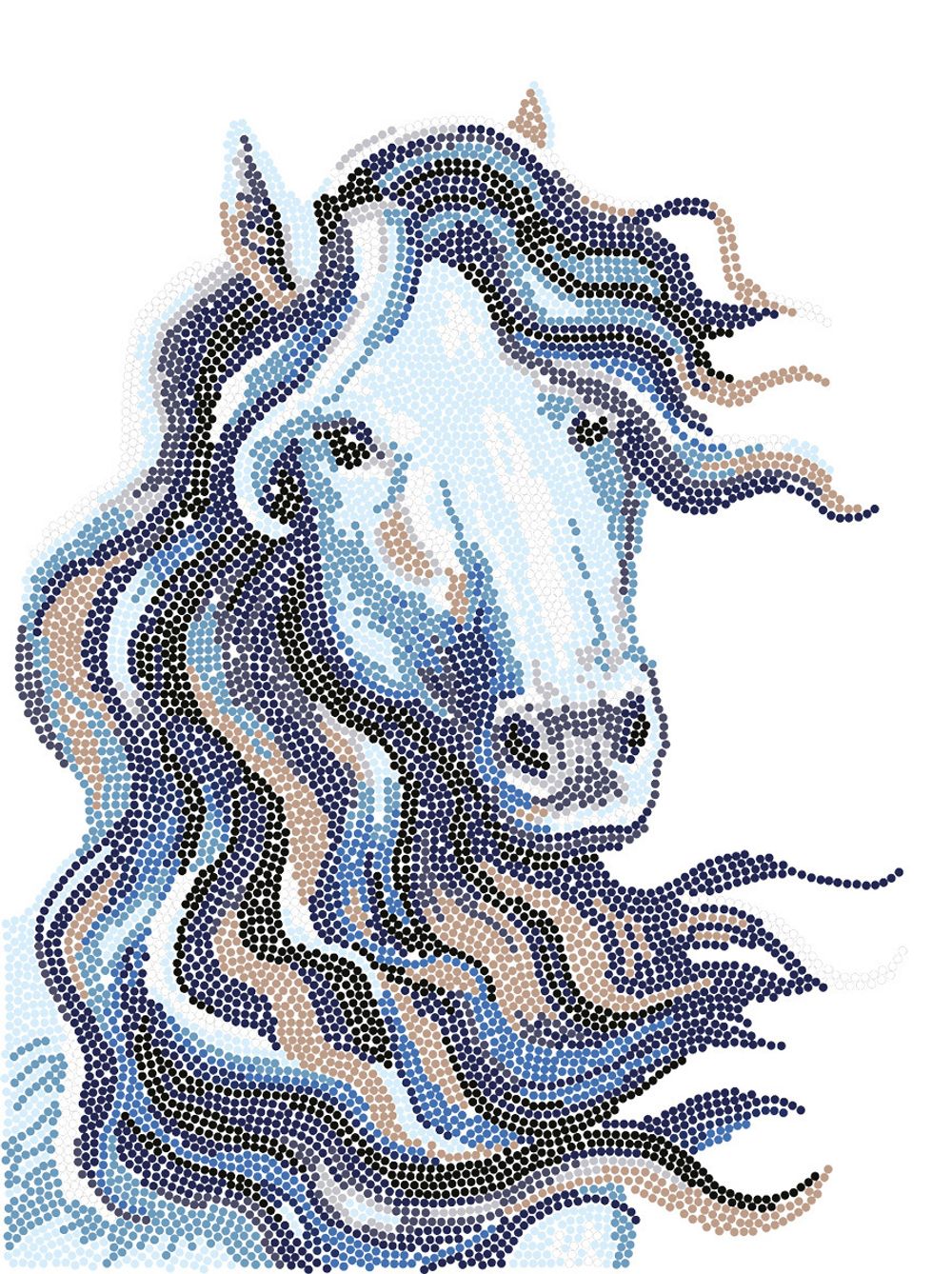 Алмазная (кристальная) мозаика Фрея, Навстречу ветру, 30х40 см