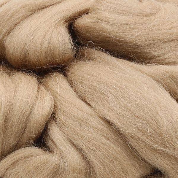 Шерсть для валяния Троицкая п/тонкая 1х100 г (до 29 мкр), 1638 верба