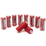 Нитки швейные бытовые Bestex 40/2, 365 м (400 ярд) / 10 кат., 049 ярко-алый