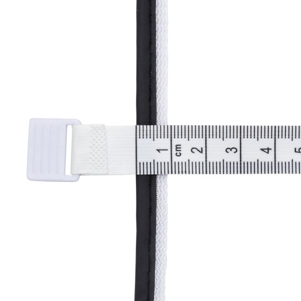 Кант отделочный светоотражающий 10 мм / 91.4 метр, черный, 3AR2732