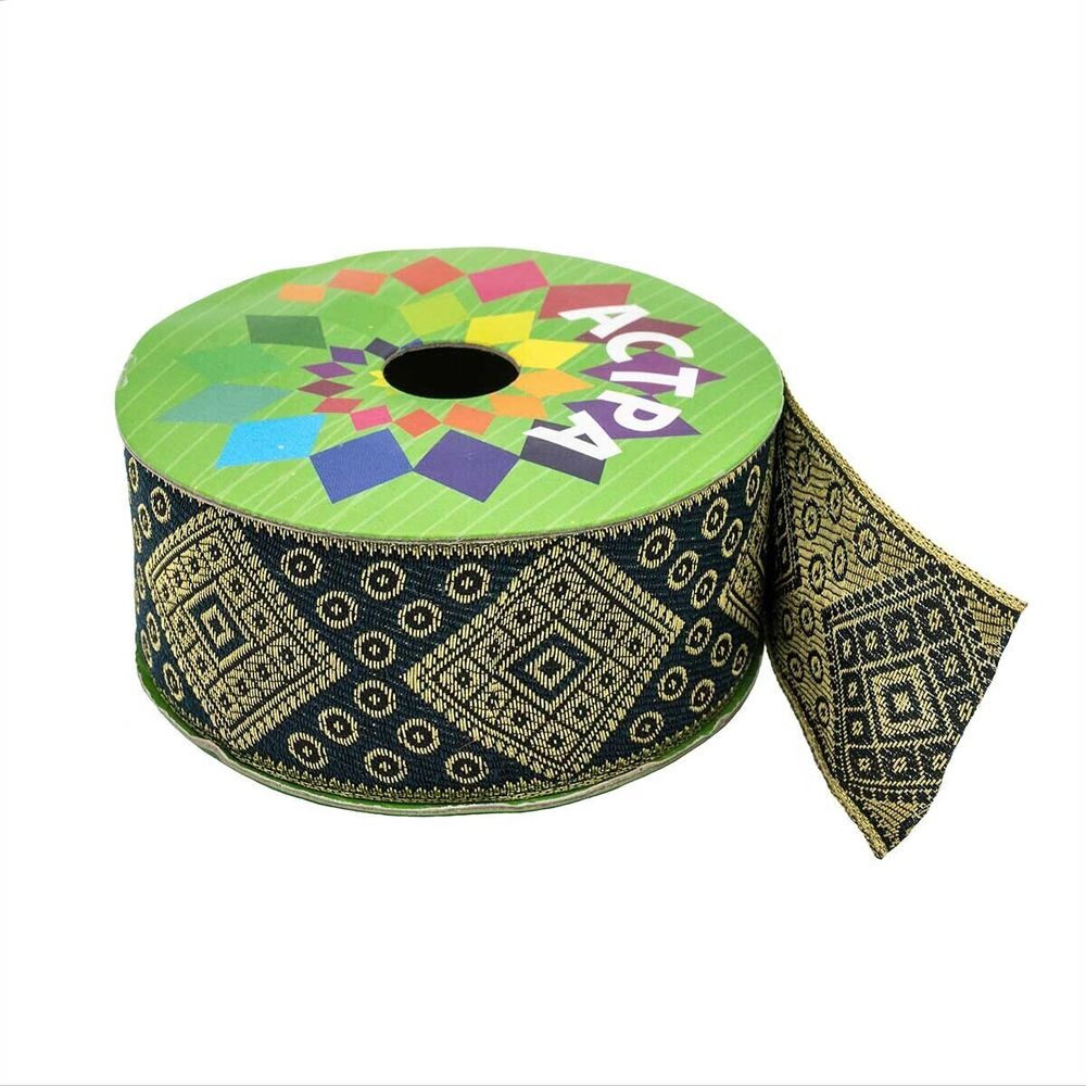 Лента (тесьма) жаккардовая 40.0 мм / 9 метров, Astra&Craft (54D) SR1353