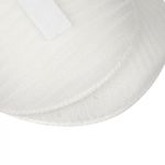 Плечевые накладки (подплечники) втачные на липучке 100х155х14 мм, Вк-14 белый, 10 пар