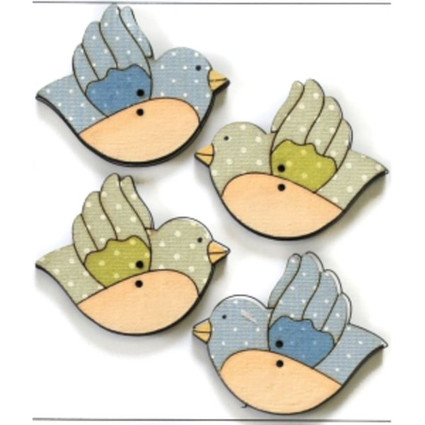 Украшения декоративные пуговицы Aurora, 1 шт, AU-B4387