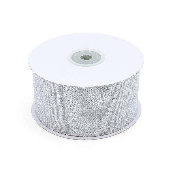 Лента металлизированная 50.0 мм, 32,9м 0080-5000 (серебро)