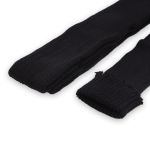 Манжеты трикотажные рукава 7.0 см / 3 метра, плотные, 004 черный
