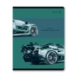 Тетрадь ученическая общая, A5 40 л. на скобе 65 г/м², белизна 100% 10 шт клетка, 01473 Без тормозов, Светоч Т194