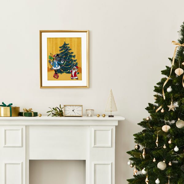 Набор для вышивания нитками Klart, Союзмультфильм. Расскажи, Снегурочка!, 22х25.5 см