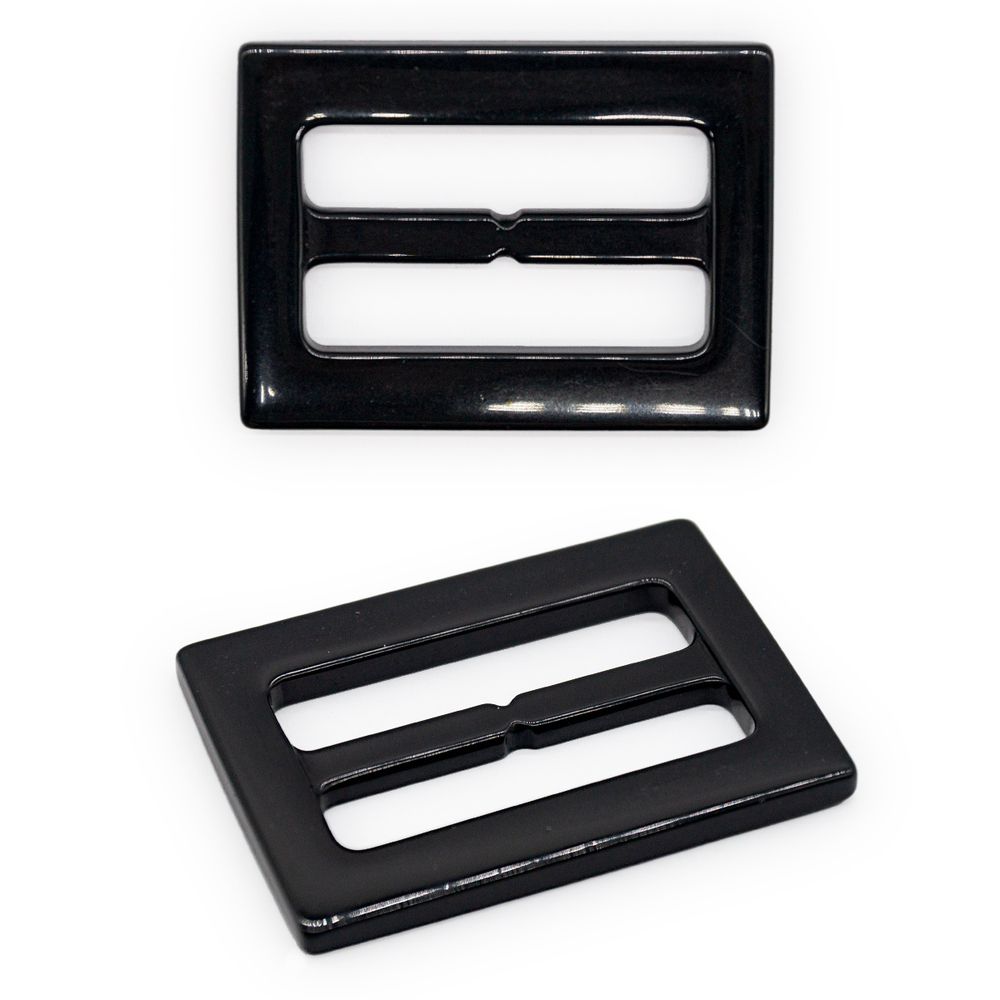 Пряжка пластиковая 50 мм, черный, П07(2.06-943-50), 10 шт