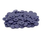 Пуговицы на ножке 36L (23мм), пластик (Navy (т.синий матовый)), 72 шт, CN K-33