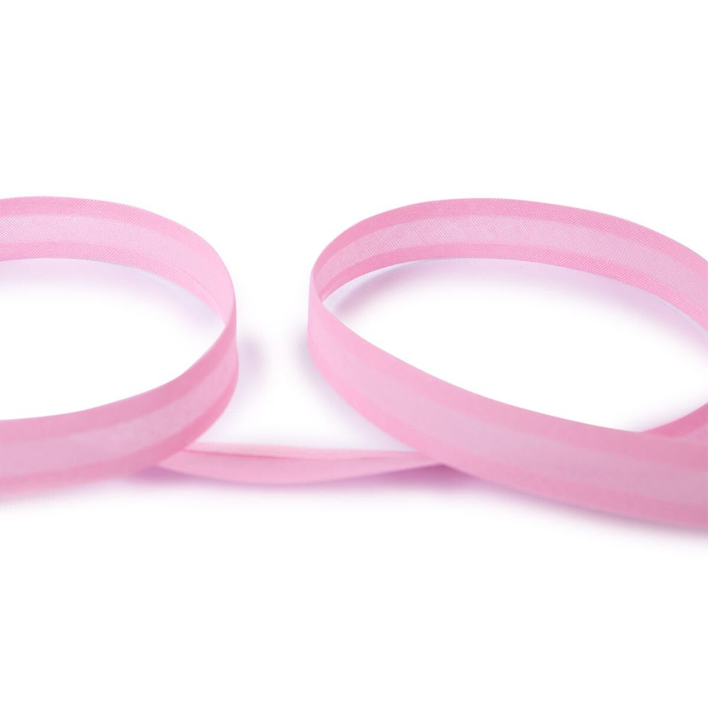 Косая бейка хлопковая 15 мм / 132±1 метра, 028 розовый, Blitz BKE-15C