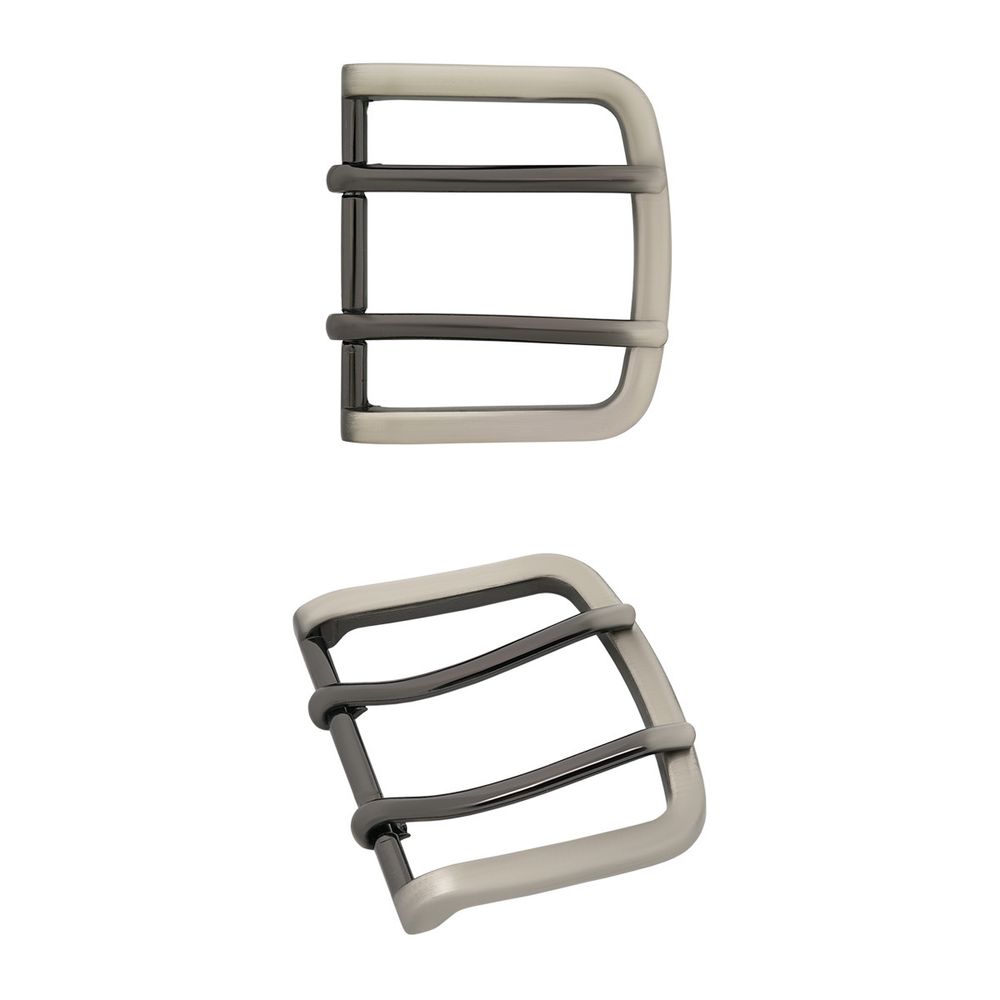 Пряжка ременная металл 45 мм, T.Nickel, 3 шт