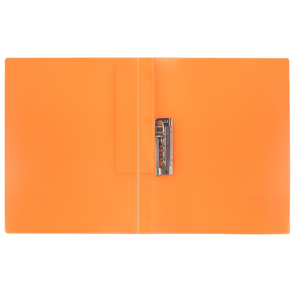 Папка с металлическим прижимом A4 700 мкм 20 мм, 6 шт, оранжевый EC210700012, Expert Complete
