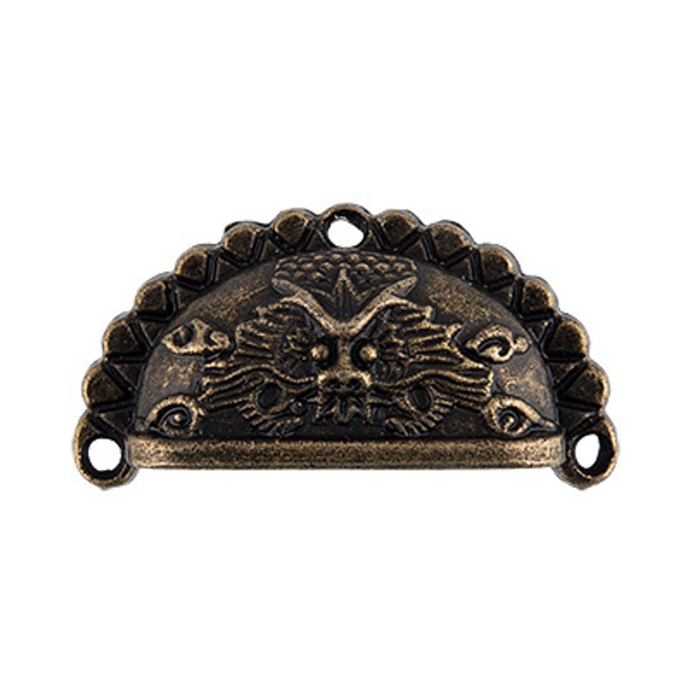 Ручка для шкатулок 4.6х2.3 см, 5 шт, 02 бронза, Mr.Carving