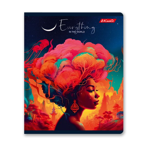 Тетрадь ученическая общая, глянцевая ламинация, A5+ 48 л. на скобе 65 г/м², белизна 100%, 10 шт, клетка в термоусадочной пленке, 000744 Гламурная, Светоч 48ТЕТк-004