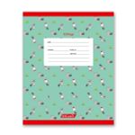 Тетрадь ученическая школьная A5+ 18 л. на скобе, белизна 100%, 20 шт, линия, 000371 Еноты, Светоч 18ТСКд5_1_3_2