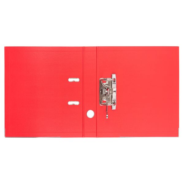 Регистратор PVC, 2-х стороннее покрытие, мет.уг. 50 мм, 10 шт, Premier A4 арочный механ, красный ЕС100261004, Expert Complete