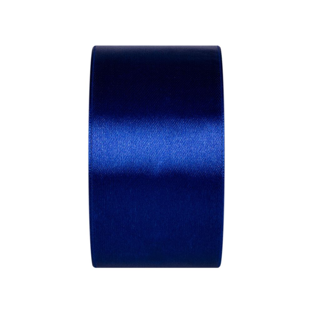 Лента атласная 1-сторонняя 50.0 мм / 33±2 метра, 115 синий, Gamma
