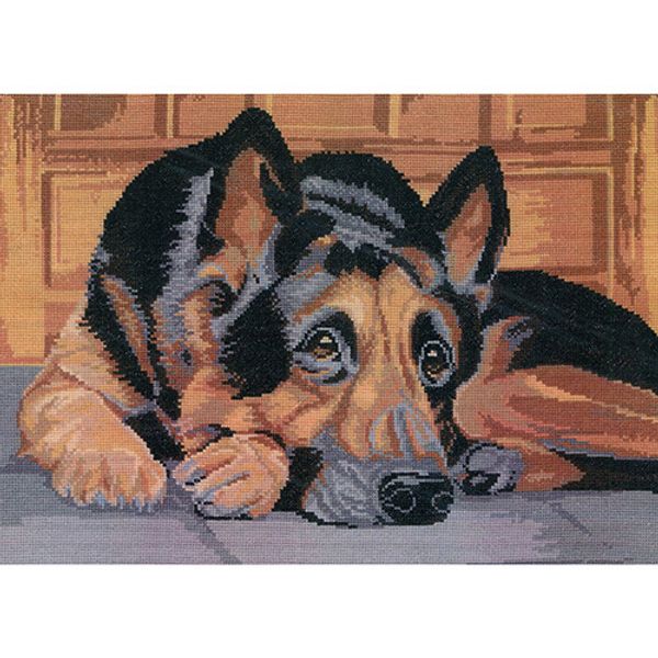 Набор для вышивания нитками Нитекс, Верный друг 28х40 см, 902440