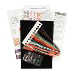 Набор для вышивания нитками Panna, Красный кардинал 16,5х17 см