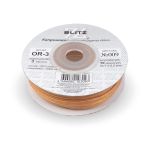 Лента капроновая (органза) _3.0 мм / 45.7 метров, 009 рыжий, Blitz OR-3