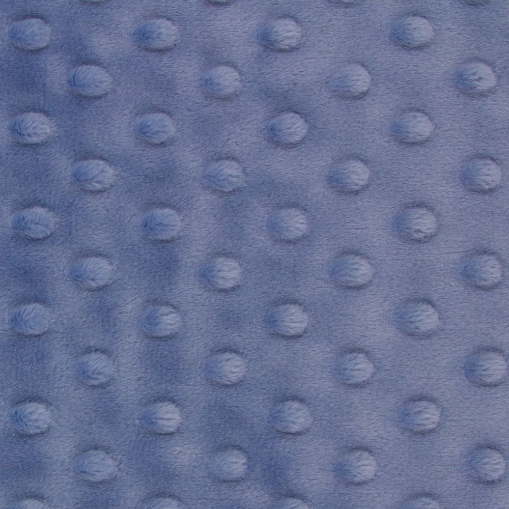 Плюш (ткань) Peppy PEVD 309 г/м², 152 см / рул. 5 метров, 11. св.синий