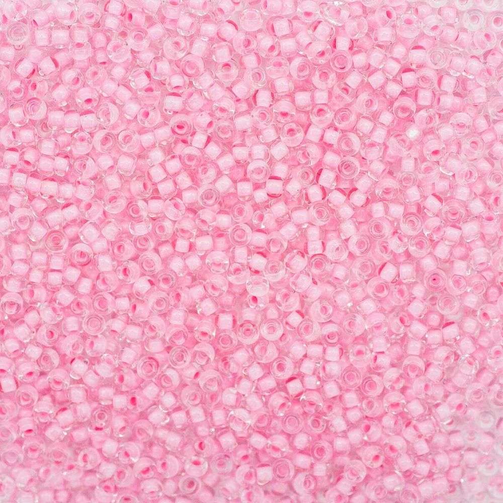 Бисер Preciosa прозрачный, цветной центр 10/0 (2.3 мм), 100 г (5х20 г), цв. 38394