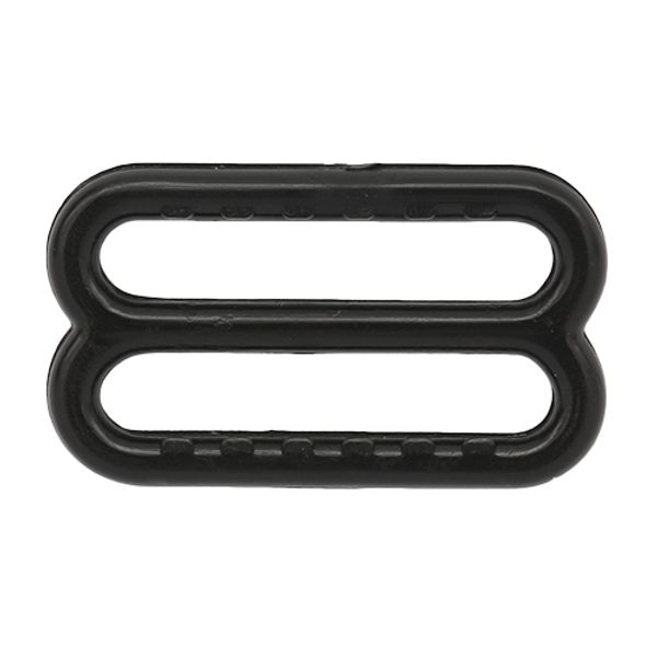 Рамки-регуляторы для бюстгальтера пластик 16.0 мм, черный, 100 шт