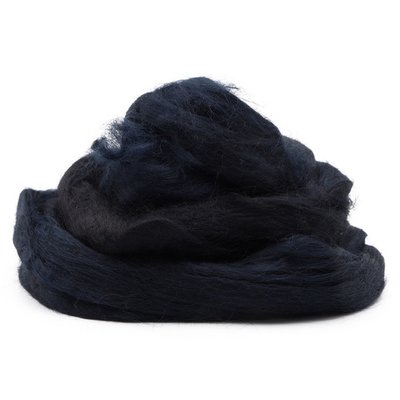 Шерсть для валяния 100% вискоза, 50 г, 1443 мультиколор антрацит