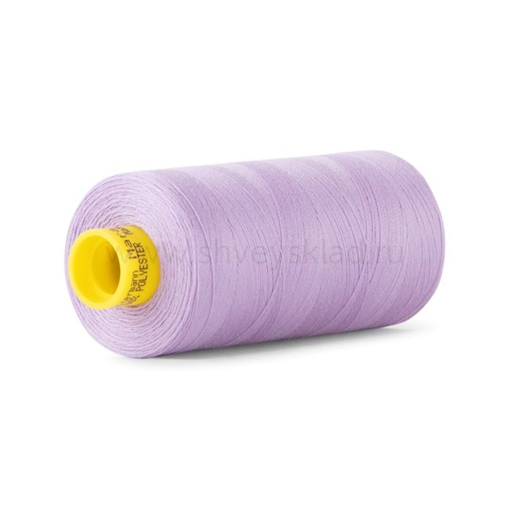 Нитка особо тонкая Gutermann Mara №150 (150/2), 1000 м, 713953, цв. 158 св.сиреневый, 1 катушка