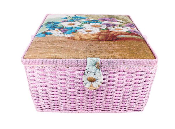 Шкатулка для швейных принадлежностей, Ромашки, Gamma SBJ-005