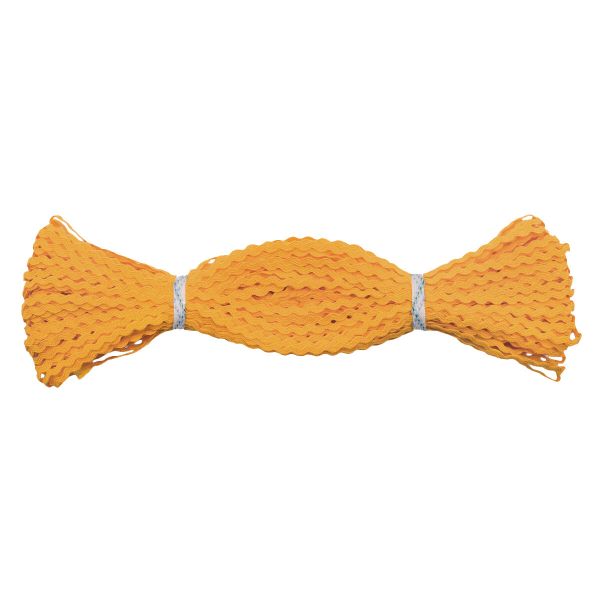 Тесьма вьюнчик, 3 мм, 30 метров (желтый), 30 метров