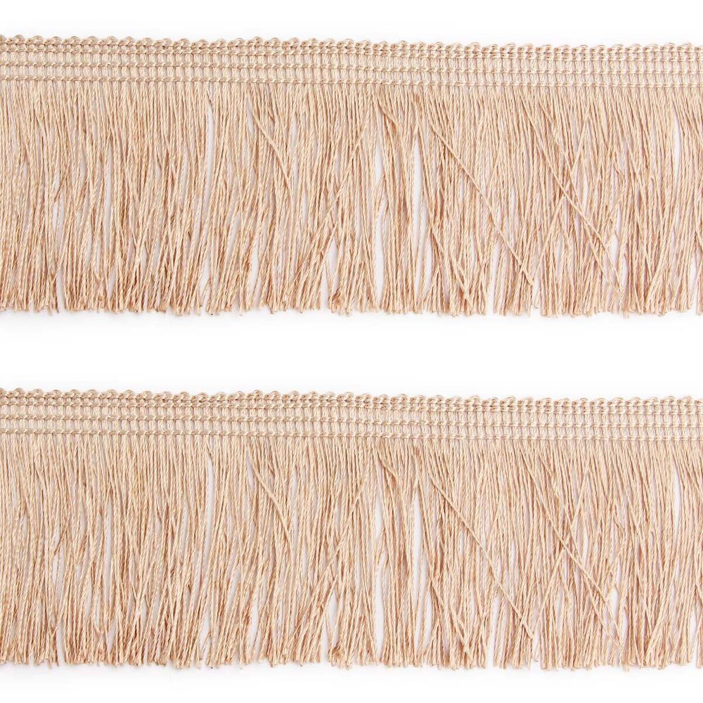 Бахрома отделочная 63.0 мм / 25 метров, 189 беж/золотой/A673 св.песочный