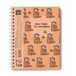 Тетрадь-перевертыш ученическая общая, A5 48 л. на гребне 65 г/м², белизна 100 %, 8 шт, клетка, 01178 Суббота или понедельник?, Светоч Т109